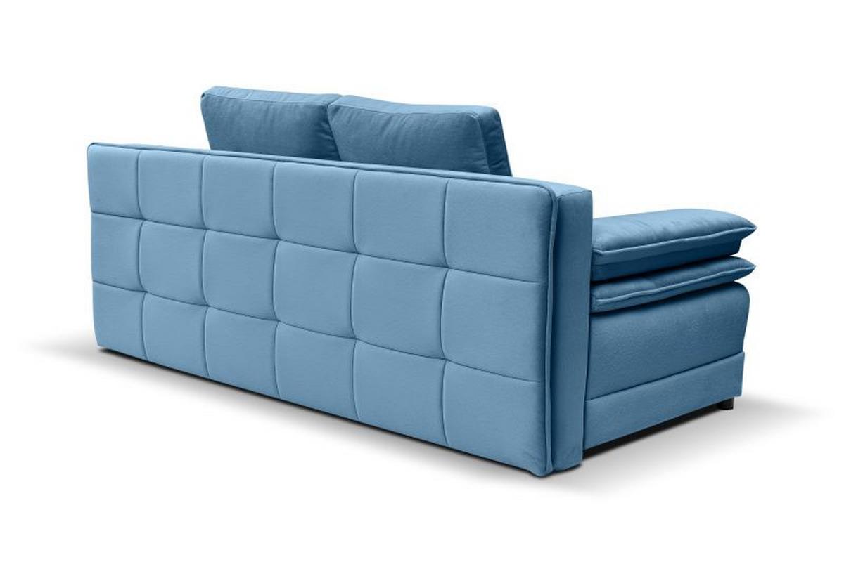 Trosjed Na Razvlačenje Alice - plava/crna, Moderno, tekstil/plastika (202/73-92/105cm) - Modern Living