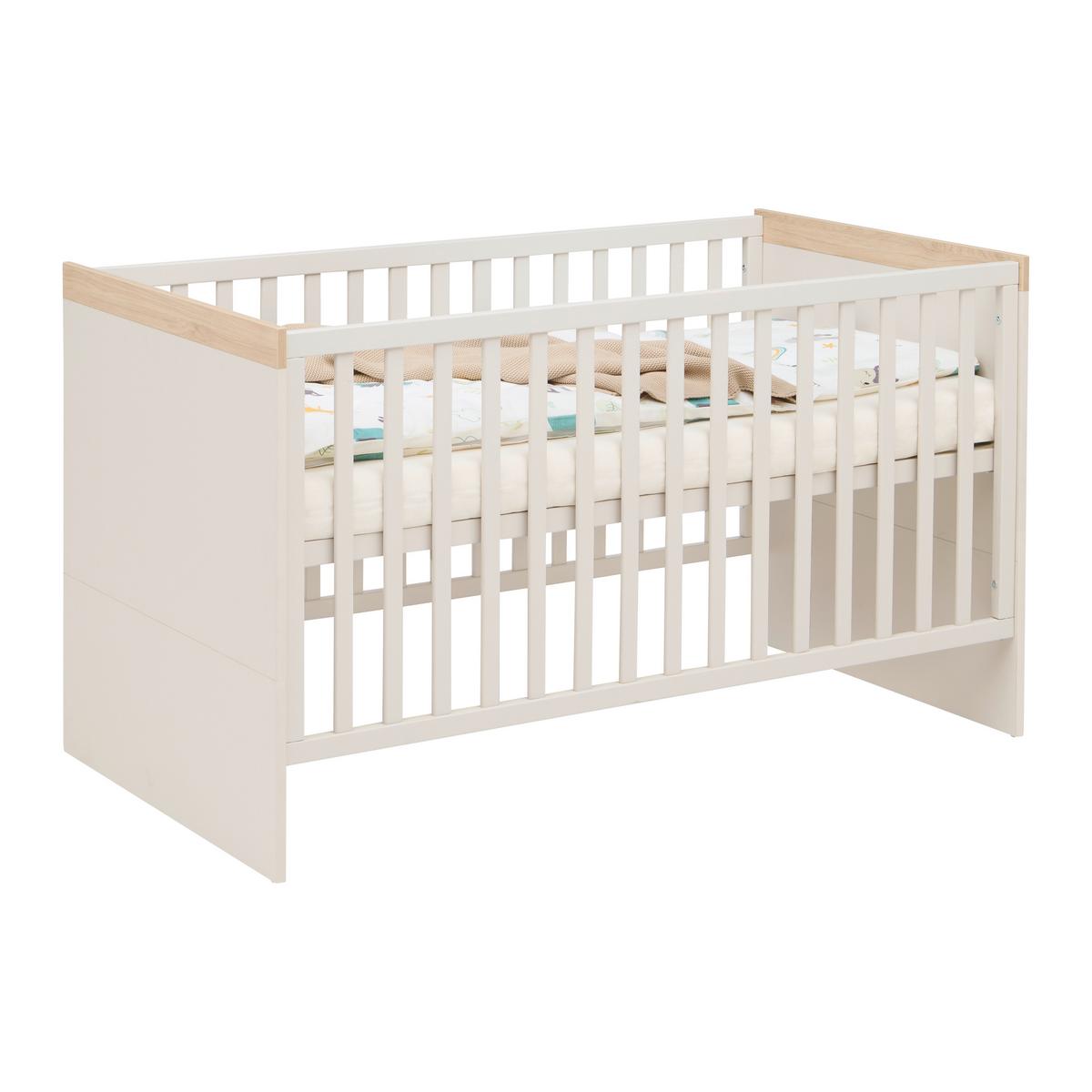 Gitterbett Dolce Bambino Kaschmirfarben - Kaschmir, KONVENTIONELL, Holzwerkstoff (70/140cm) - Roba