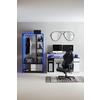 GAMINGBORD TOBI - vit/antracit, Modern, trämaterial (155/92/63cm) - Mömax