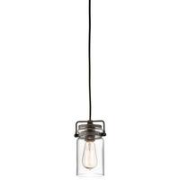 Viseća Svjetiljka Brončana Boja - brončane boje, Lifestyle, staklo/metal (12/25.3cm) - Elstead Lighting