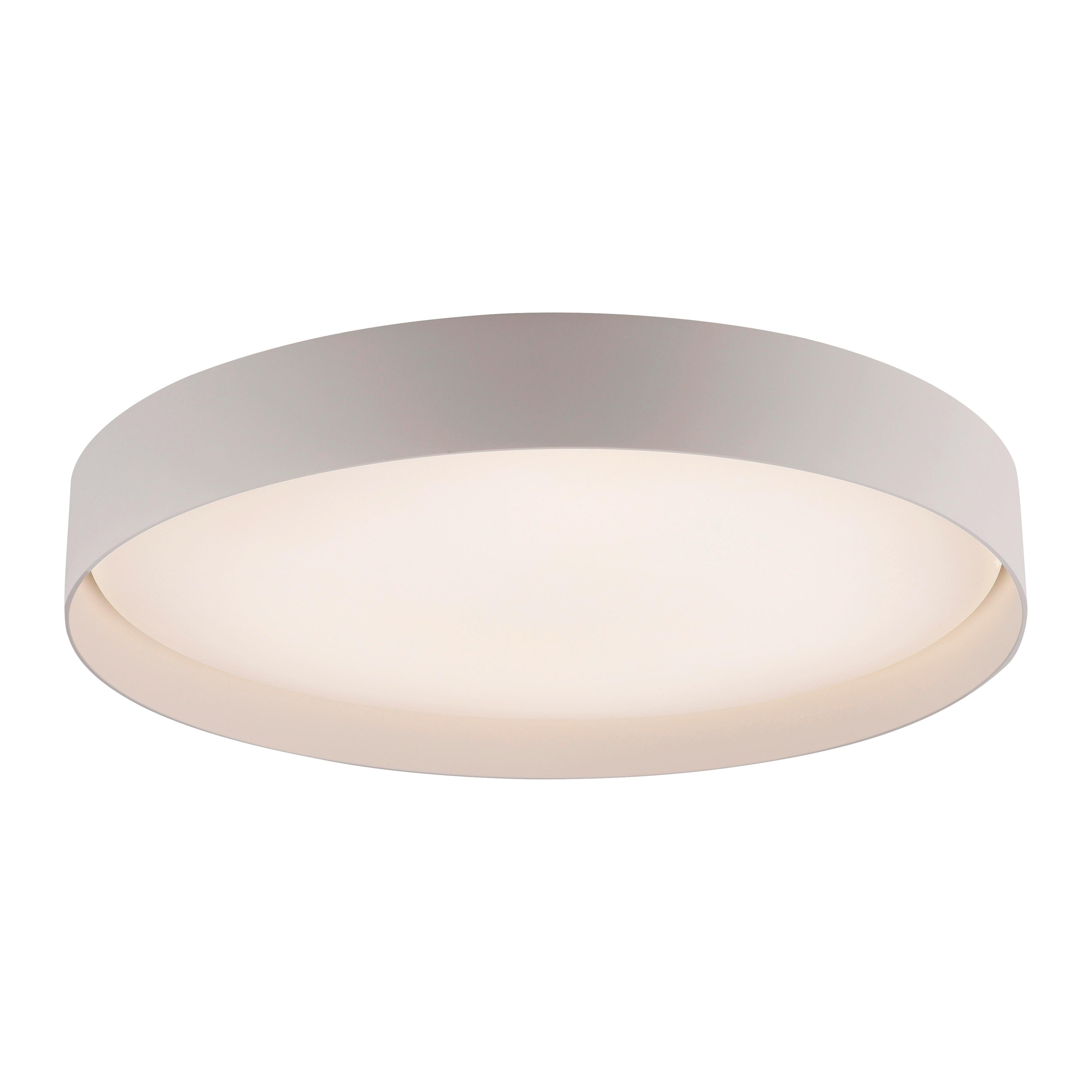LAMPA SUFITOWA LED 14595-39 TAVOLI - kolor piaskowy, Konventionell, tworzywo sztuczne/metal (49/49/7.3cm) - Schöner Wohnen