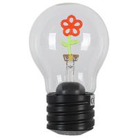 Led Dekorativna Svjetiljka Birni - prozirno/crna, Moderno, staklo/metal (7/12cm) - Mömax