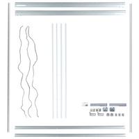 Kit de montare UNIT - culoare aluminiu, Modern, plastic/metal - Ondega