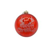 Kuglica Za Bor Bella 2, Ø:10cm - crvena, Konvencionalno, plastika (10cm) - Mömax