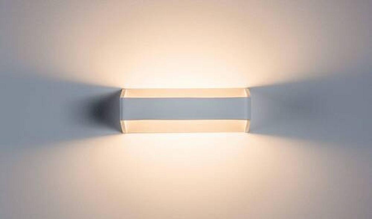 Wandleuchte Bar in Weiß max. 5,5 Watt - Weiß, Design, Metall (10/7cm) - Paulmann