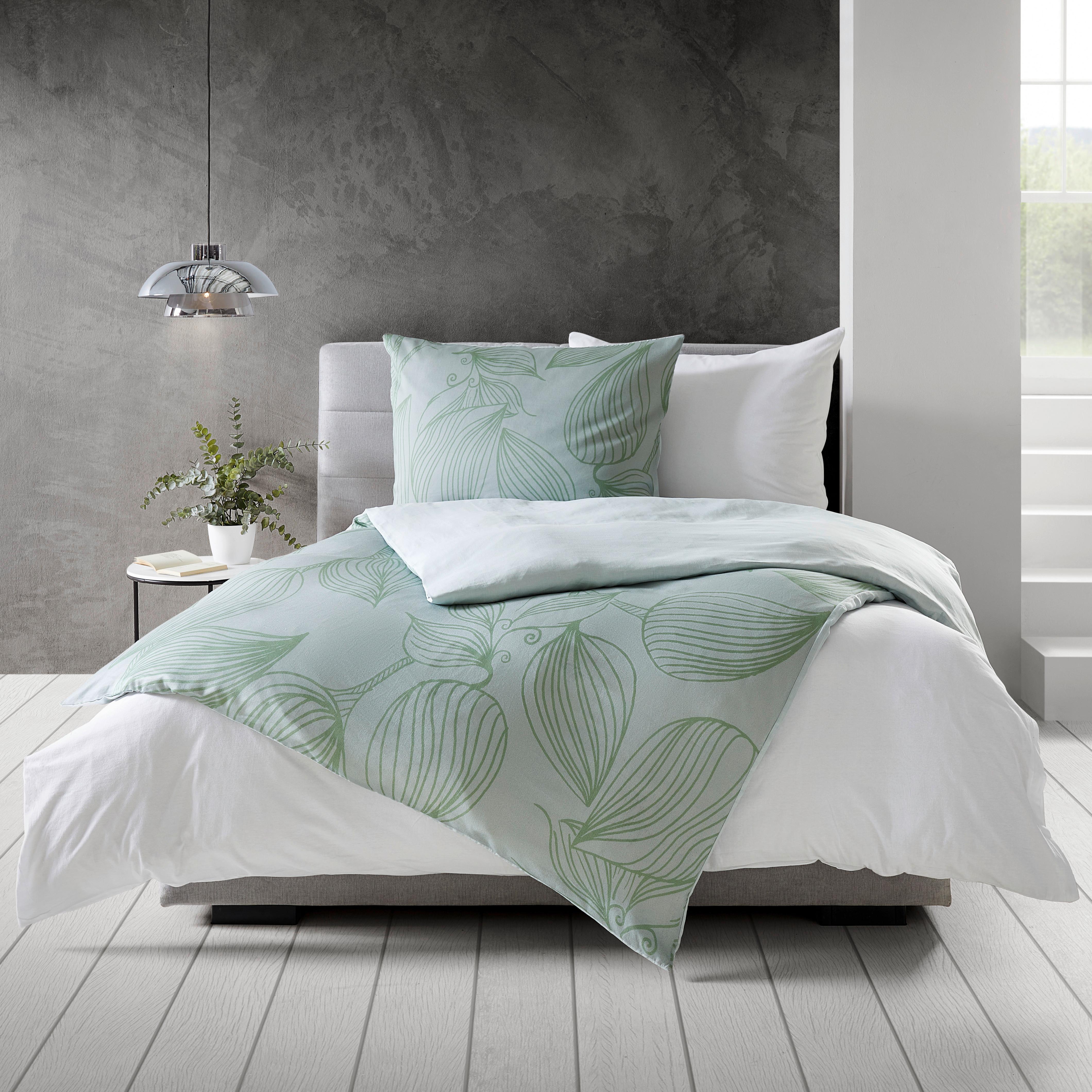 Ágyneműhuzat-garnitúra Green House - zöld, textil (140/200cm) - Modern Living