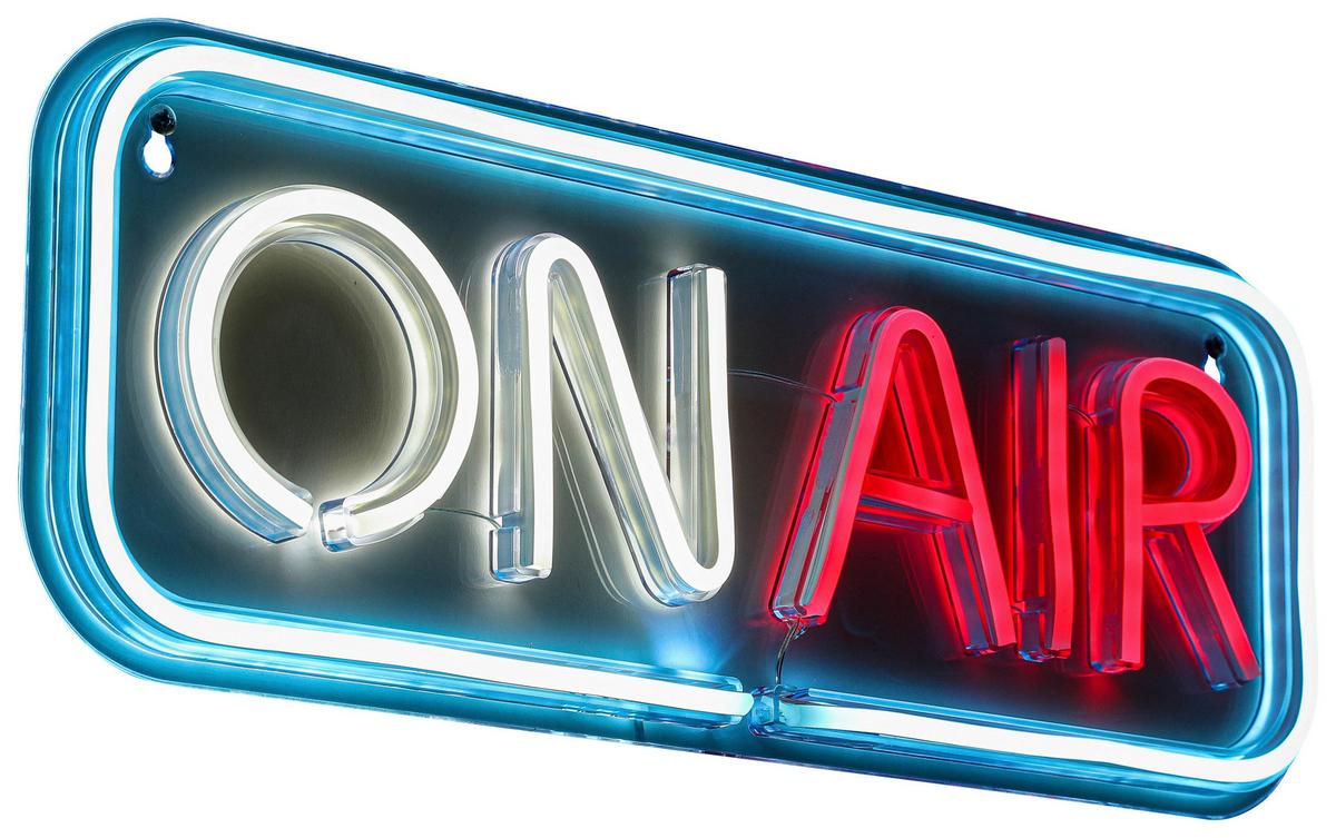 Lampă LED decorativă Oni - alb/transparent, Modern, plastic (40/15/1,30cm) - Mömax
