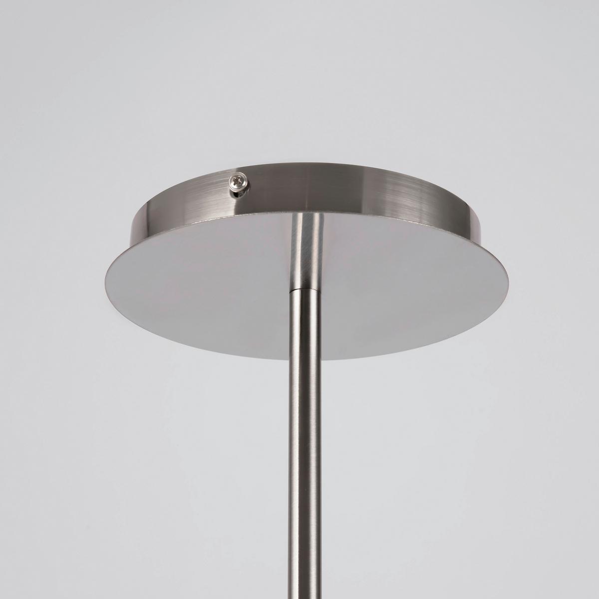 Kronleuchter Erich Nickelfarben max. 40 Watt - Nickelfarben, Trend, Glas/Metall (96/57/26,5cm) - MAYTONI