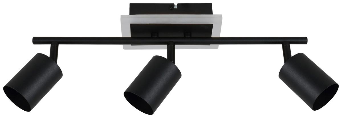 LAMPA SUFITOWA MAXIN - czarny, Trend, tworzywo sztuczne/metal (45/9,5/16cm) - Novel