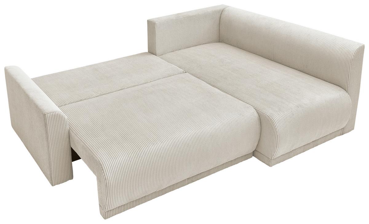 Coltar Kim - crem, Modern, lemn/textil (233/160cm) - Modern Living