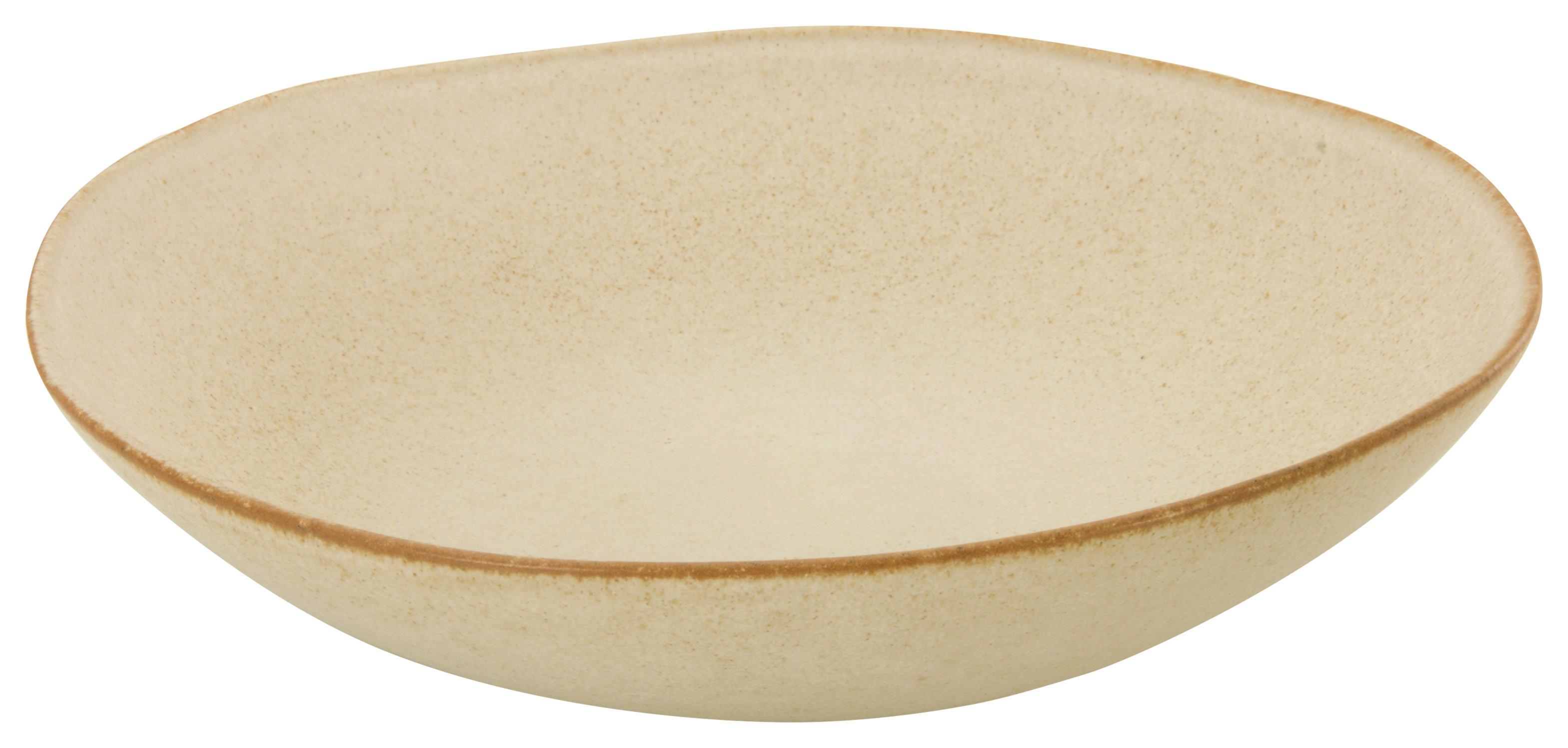 Suppenteller Sahara aus Keramik Ø ca. 22cm - Weiß, LIFESTYLE, Keramik (22/22/5,7cm) - Zandiara
