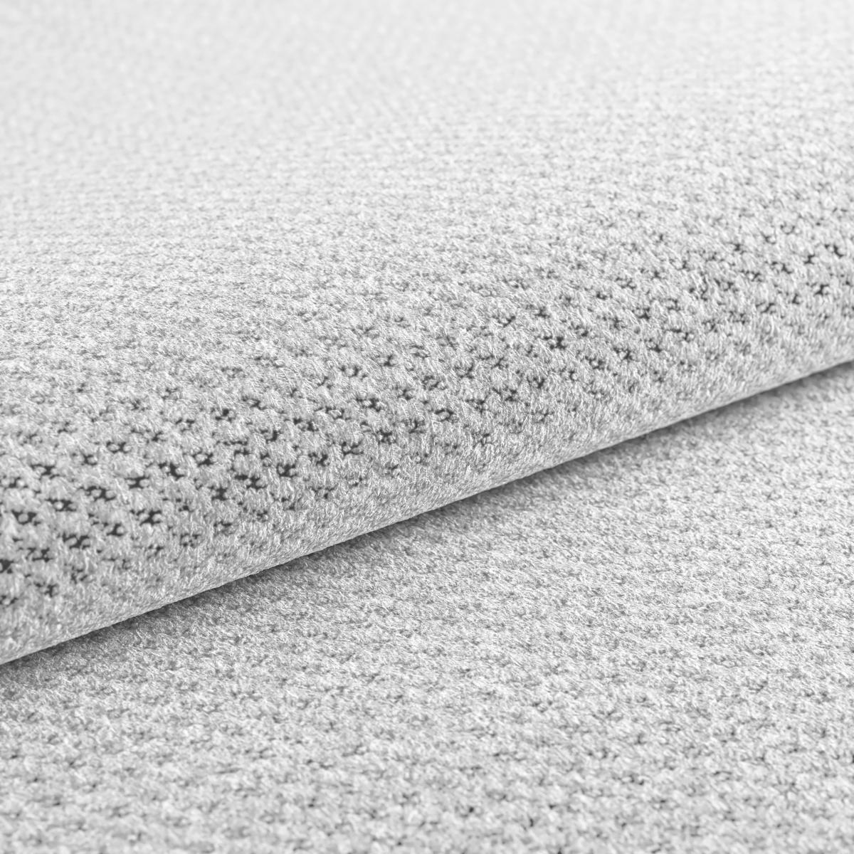 Velika Sofa Bull - sivo-bijela/crna, Design, tekstil/plastika (248/77-97/108cm) - Luca Bessoni