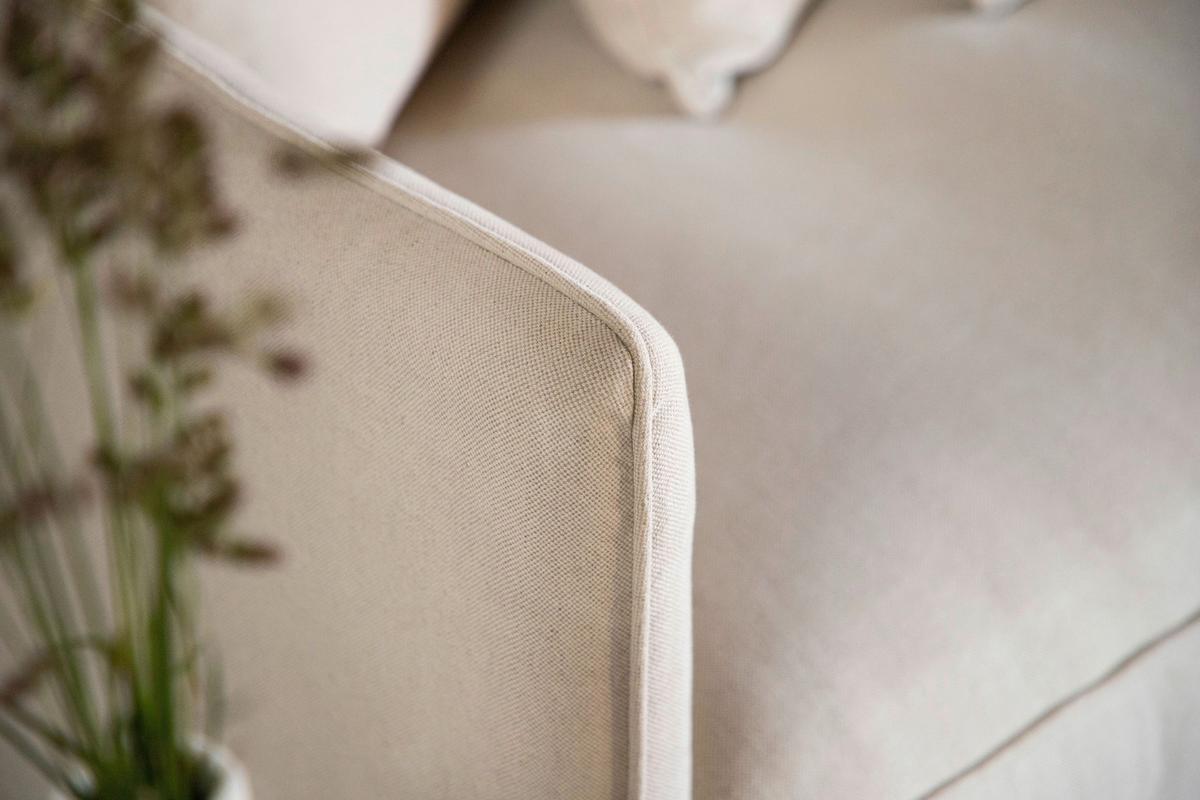 2-SITZER-SOFA SEGELSKÄREN - Beige, Design, Holz/Textil (240/91/92cm) - Livetastic