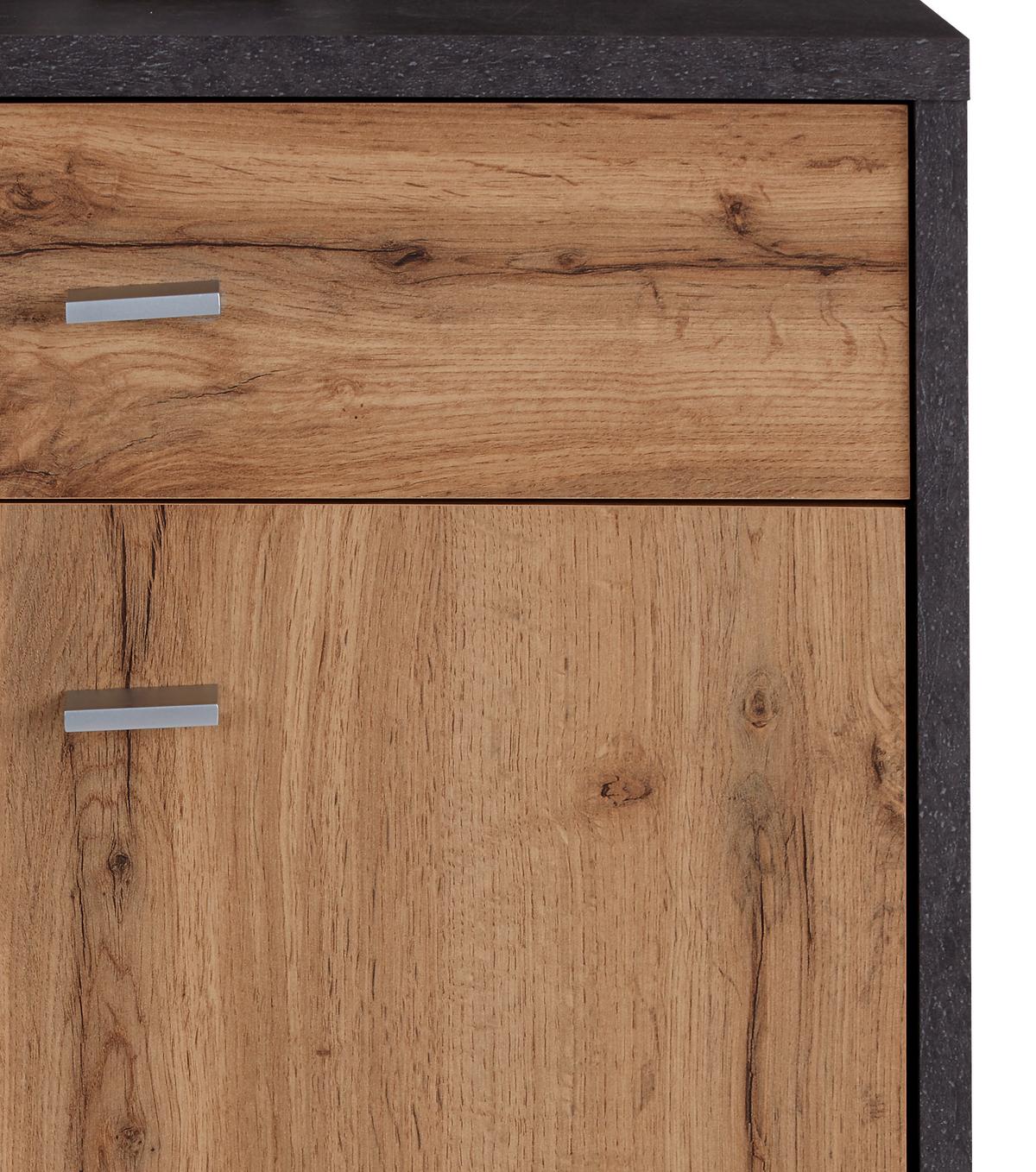 Comodă 4 YOU - culoare lemn stejar, Modern, material pe bază de lemn (50/85,4/34,6cm) - Modern Living