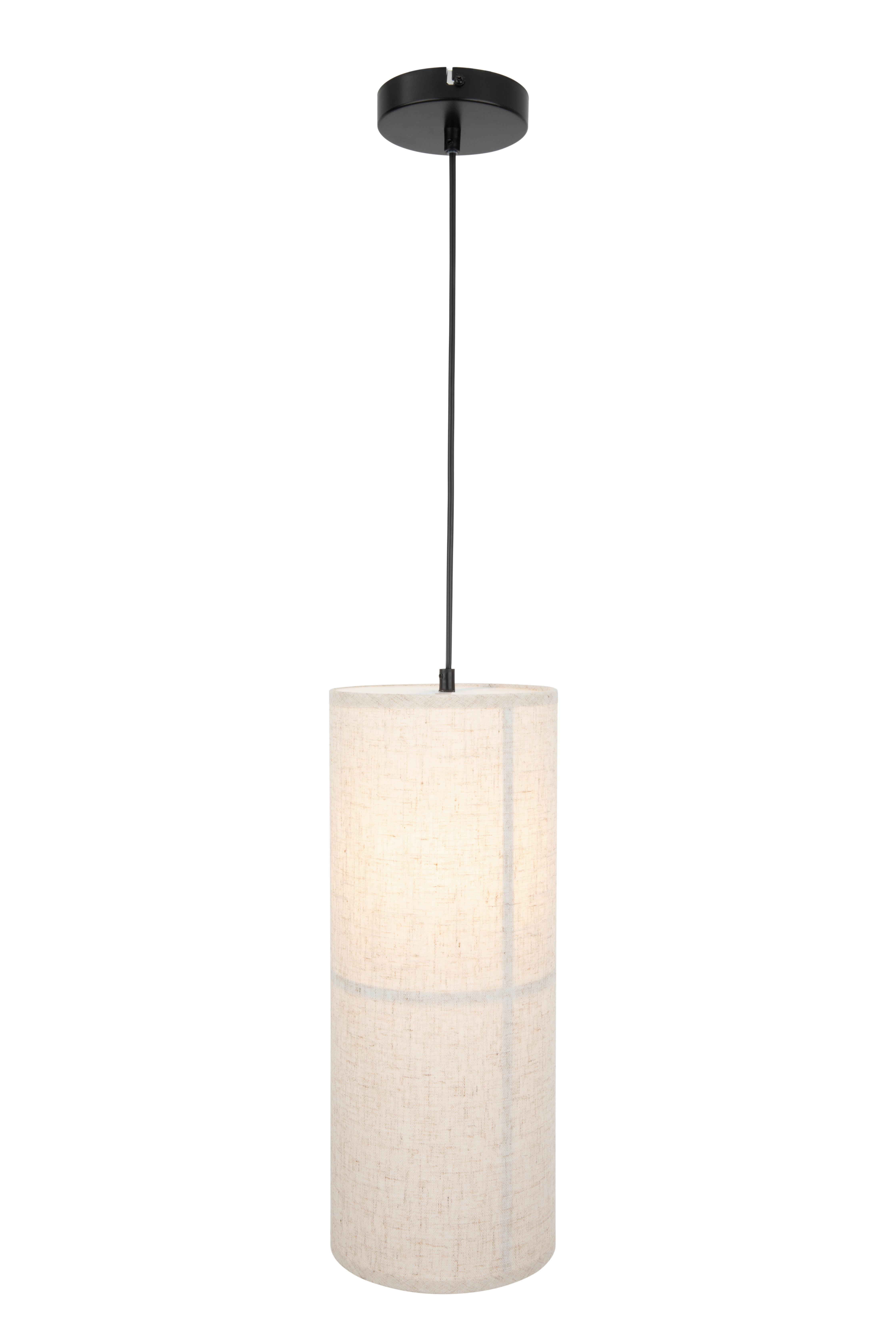 LAMPA WISZĄCA KUSUMA - beżowy, Design, tworzywo sztuczne/metal (18/120cm) - Collet's Monde