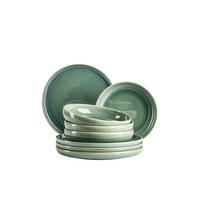 TAFELSERVICE ELINA UNO - Hellgrün, Basics, Keramik - Mäser