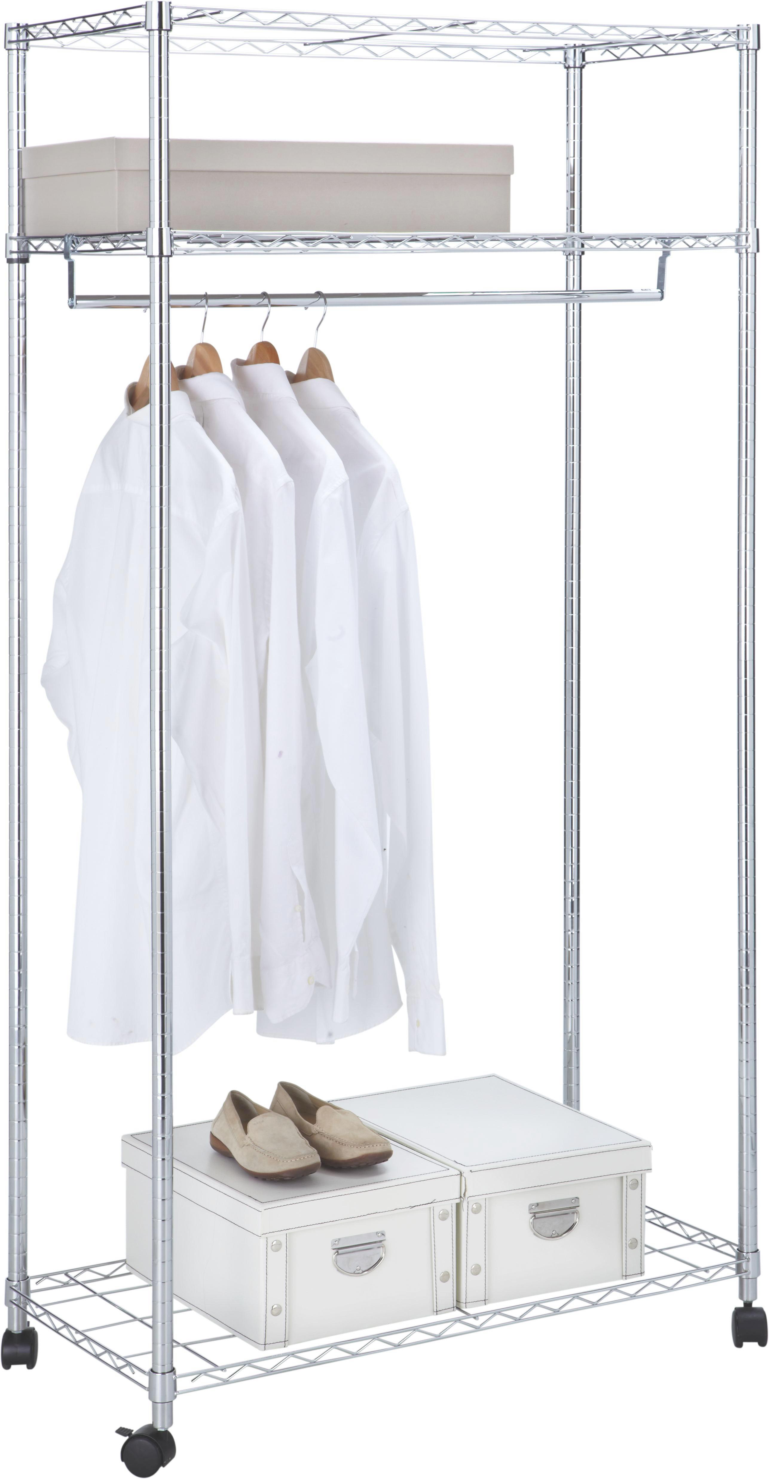 Kleiderwagen in Chromfarben online kaufen mömax