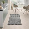 FLATVÄVD MATTA PHOENIX 2 - grå/antracit, Modern, textil (80/200cm) - Modern Living