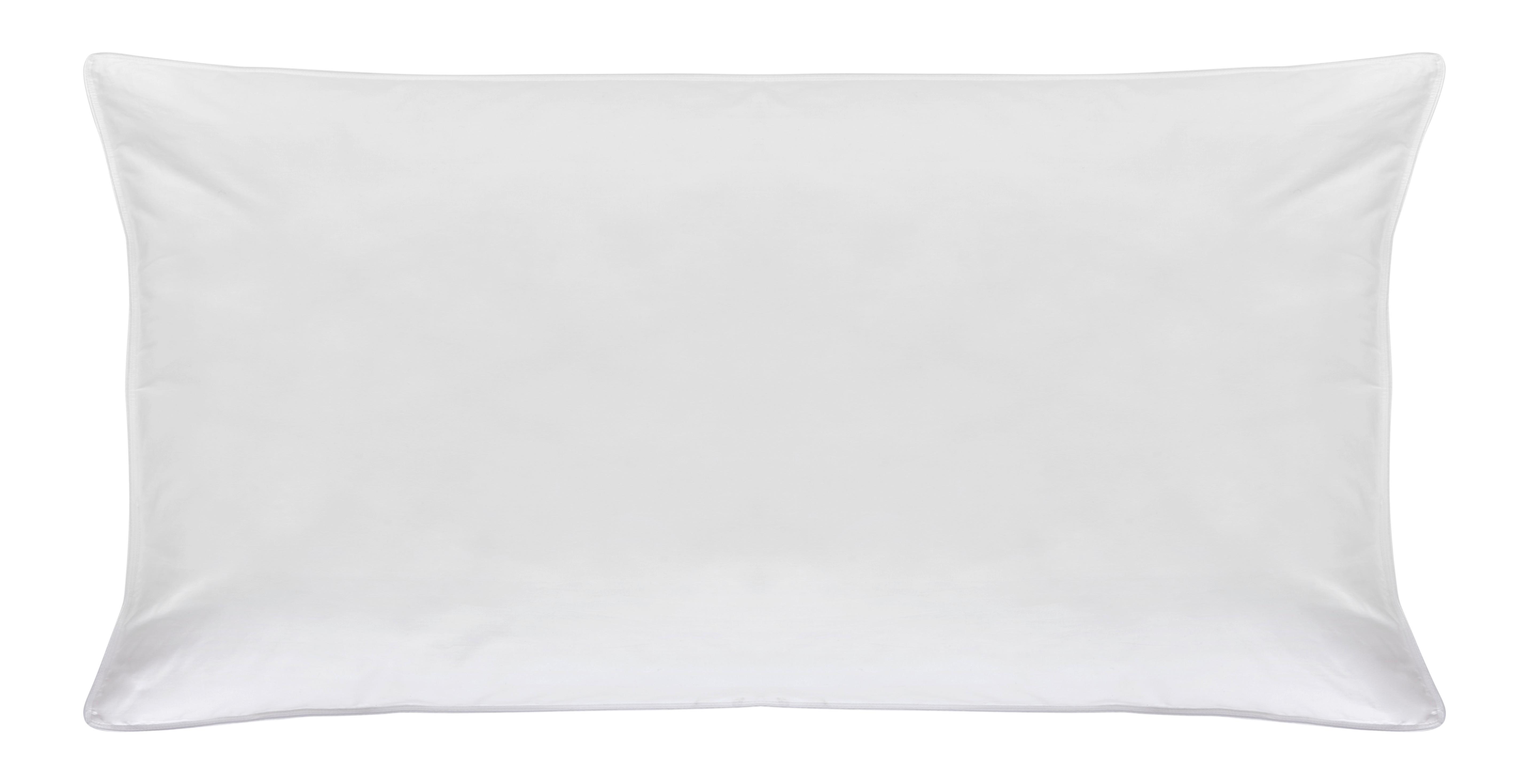 Kopfpolster Vegandown ca. 40x80cm - Weiss, Konventionell, Textil (40/80cm) - Premium Living