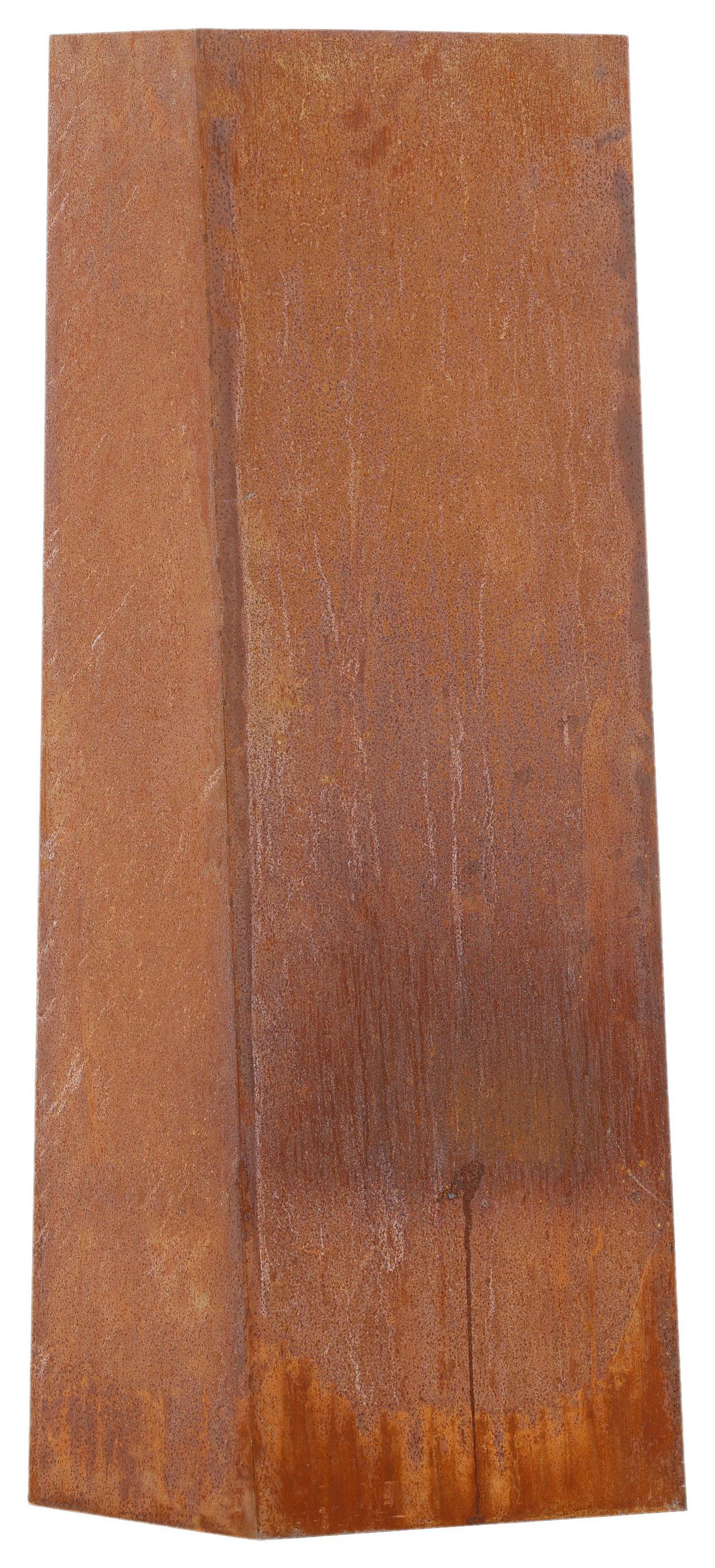 Feuerstelle Bastian ca. 50x120 cm Stahl - Dunkelorange, KONVENTIONELL, Metall (50/120/20cm) - Gardenson