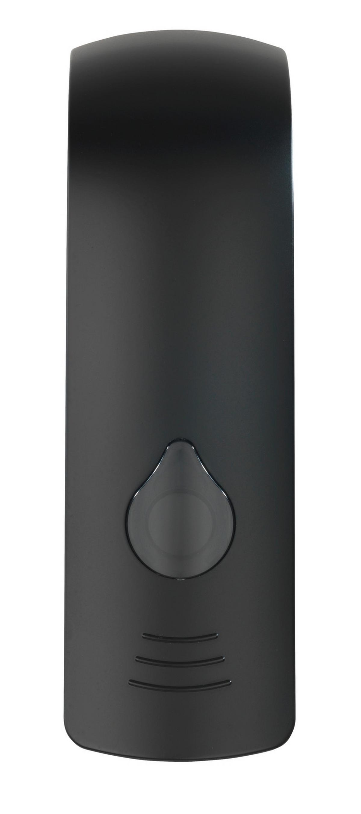 Dozator săpun Ranera - negru, Modern, plastic (7/22/7,5cm) - Wenko