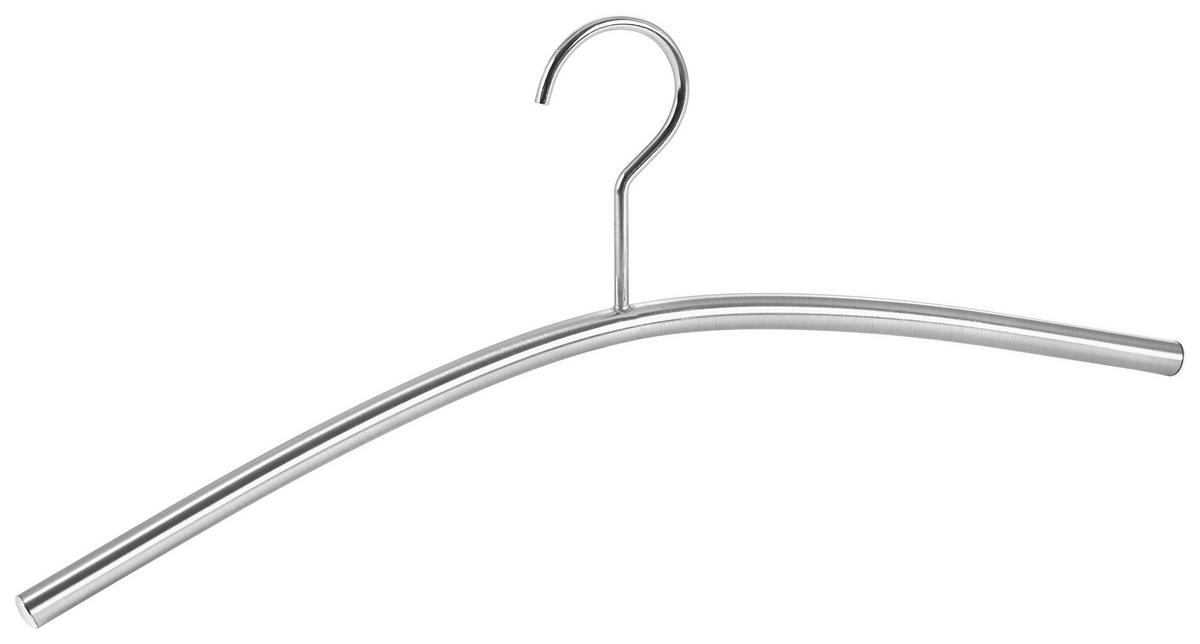 ZESTAW WIESZAKÓW NA UBRANIA PERRY 13 - kolor stalowy, Konventionell, metal (43cm)
