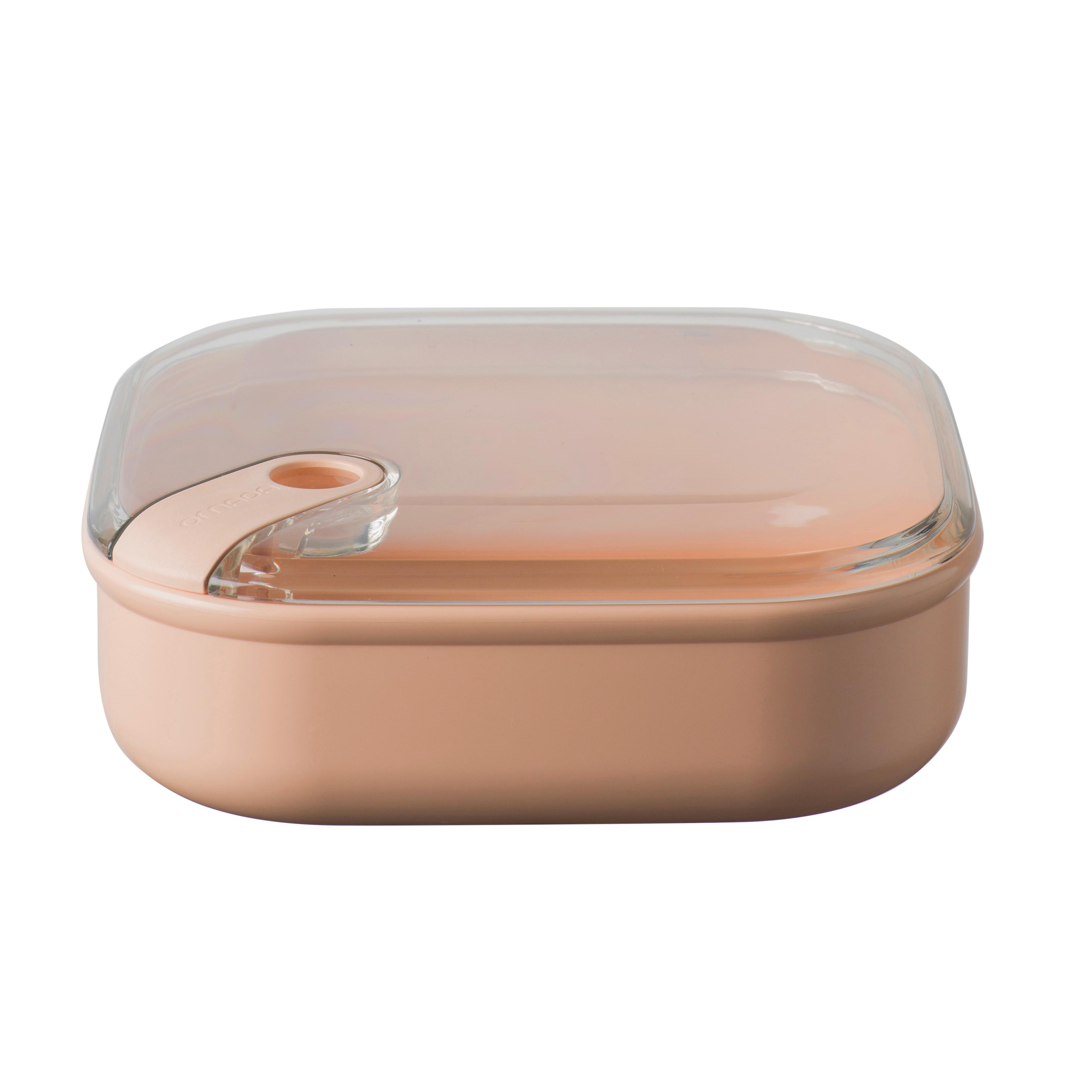 Frischhaltedose Lionel in Rosa ca. 1 l - Rosa, Basics, Kunststoff (19,5/19,5/6,7cm)