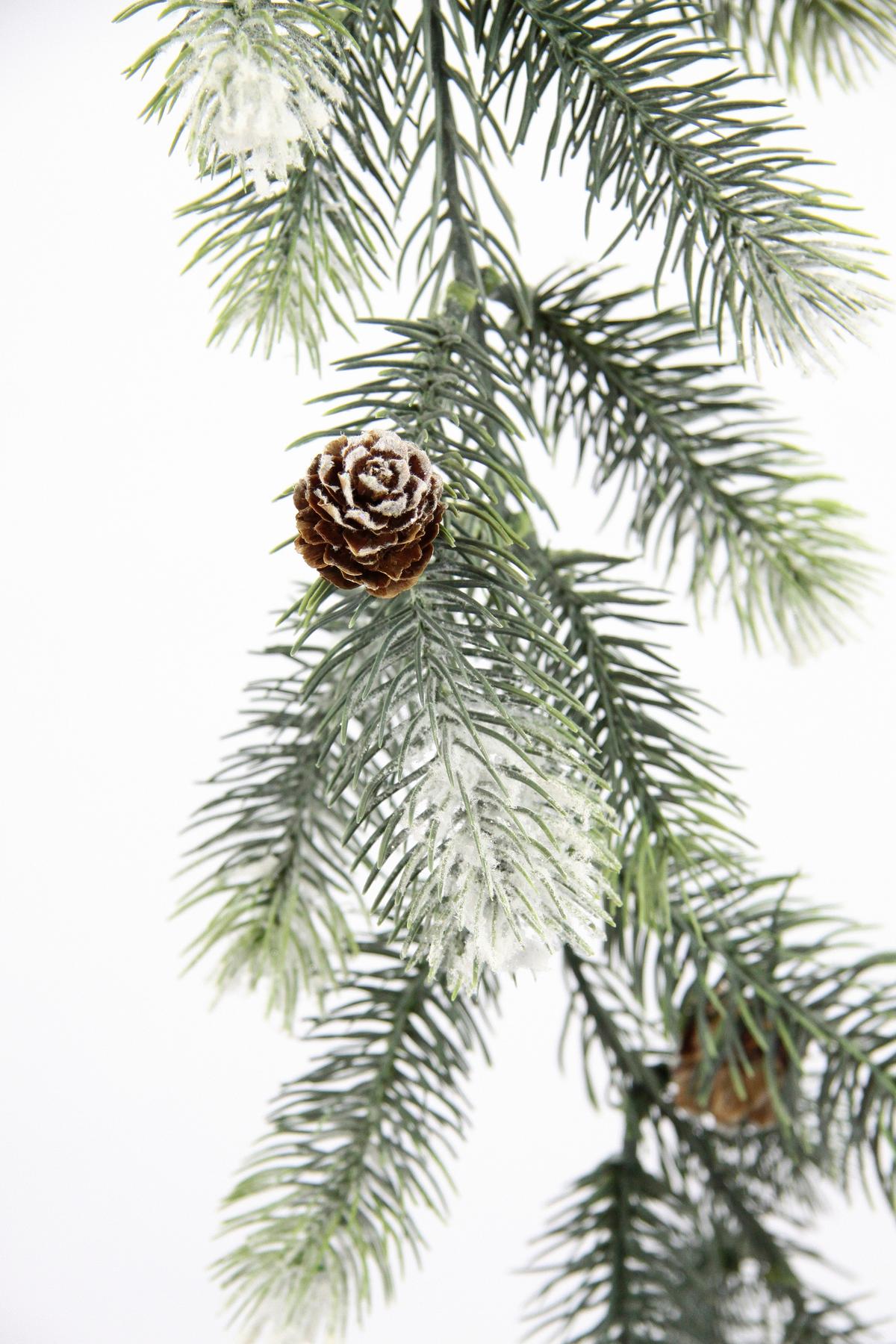 GIRLANDA CHOINKOWA 256337GNW - zielony, Basics (180cm)