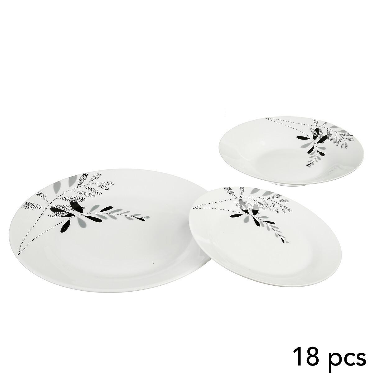 Serviciu de masă 18/1 Floral - Konventionell (26,8/2,6cm)