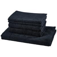 ZESTAW RĘCZNIKÓW FROTTE 1670 JOOP! UNI CORNFLOWER - czarny, Basics, tkanina - Joop!