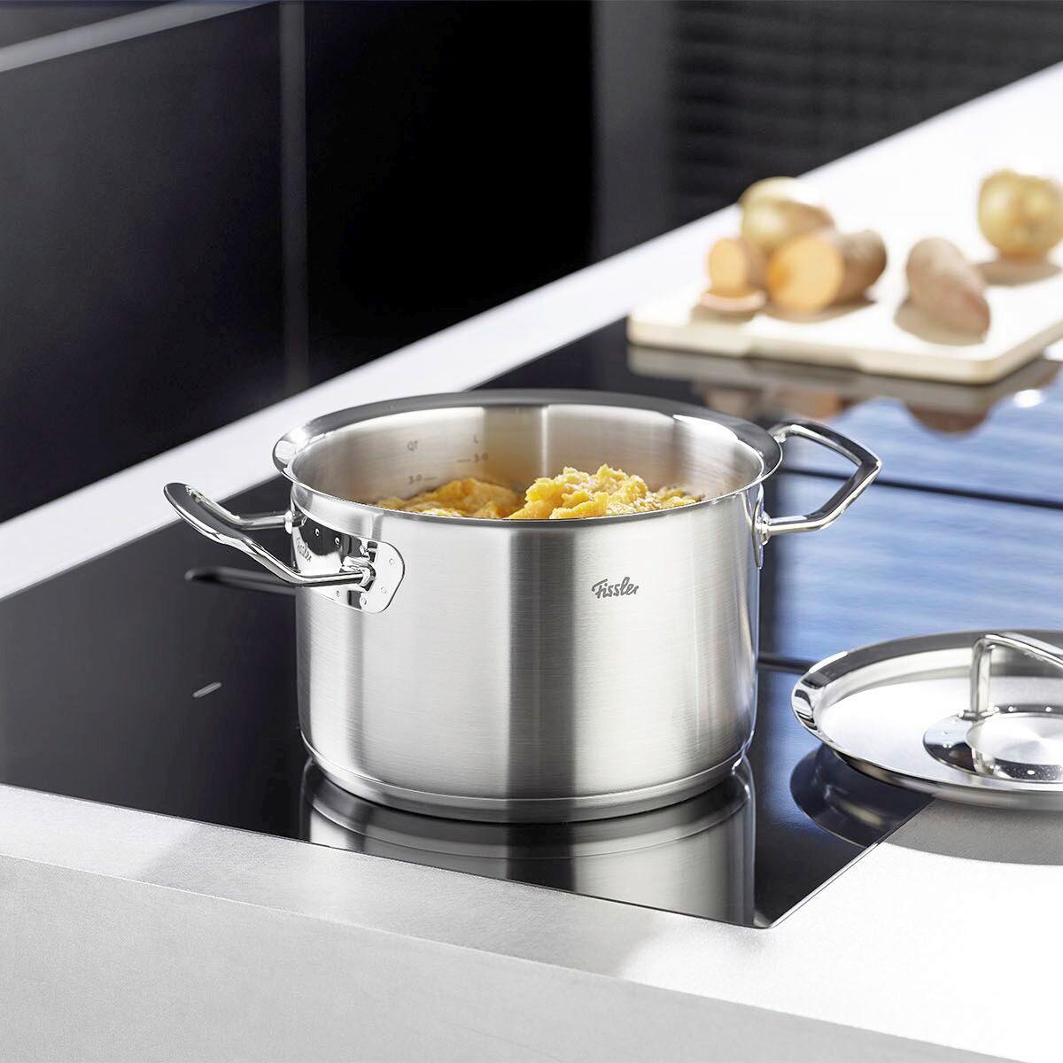 ZESTAW GARNKÓW 084-128-05-000/0 FISSLER - kolor srebrny, Design, metal - Fissler