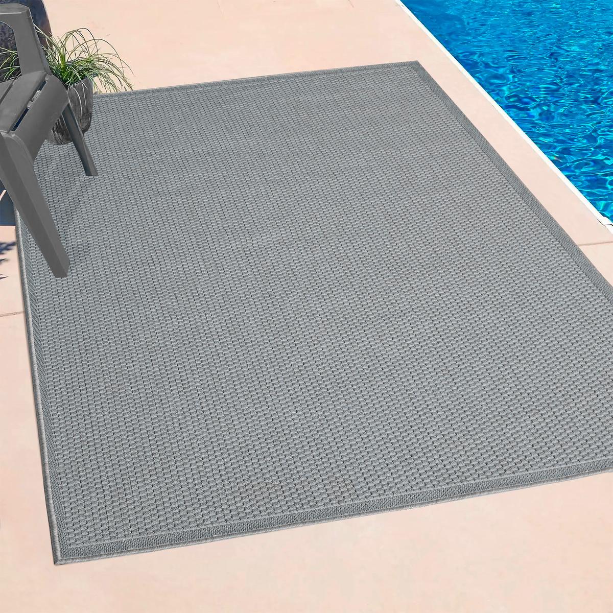 WEBTEPPICH Toronto 16561 95-Grey - Grau, Basics, Textil (120/160cm) - Novel