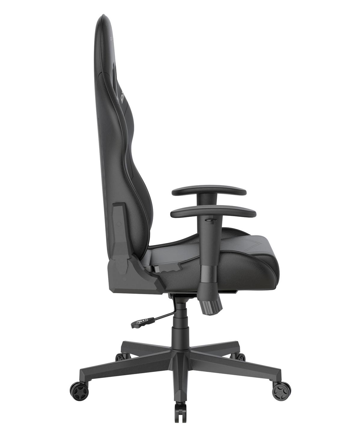 Gamingstuhl Prince Schwarz - Schwarz/Weiß, KONVENTIONELL, Kunststoff/Textil (70/132/70cm) - Dxracer