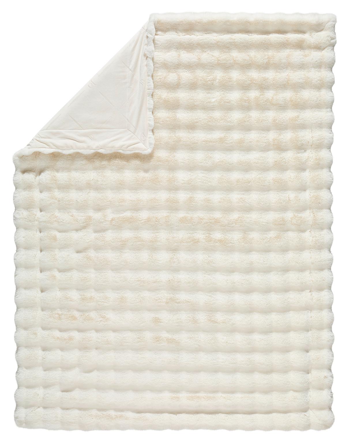 KOC FUTRZANY PONPON - masa perłowa, Konventionell, tkanina (150/200cm) - Dieter Knoll