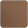 Untersetzer Jette aus Leder in Braun - Braun, Leder (10/10cm) - Premium Living