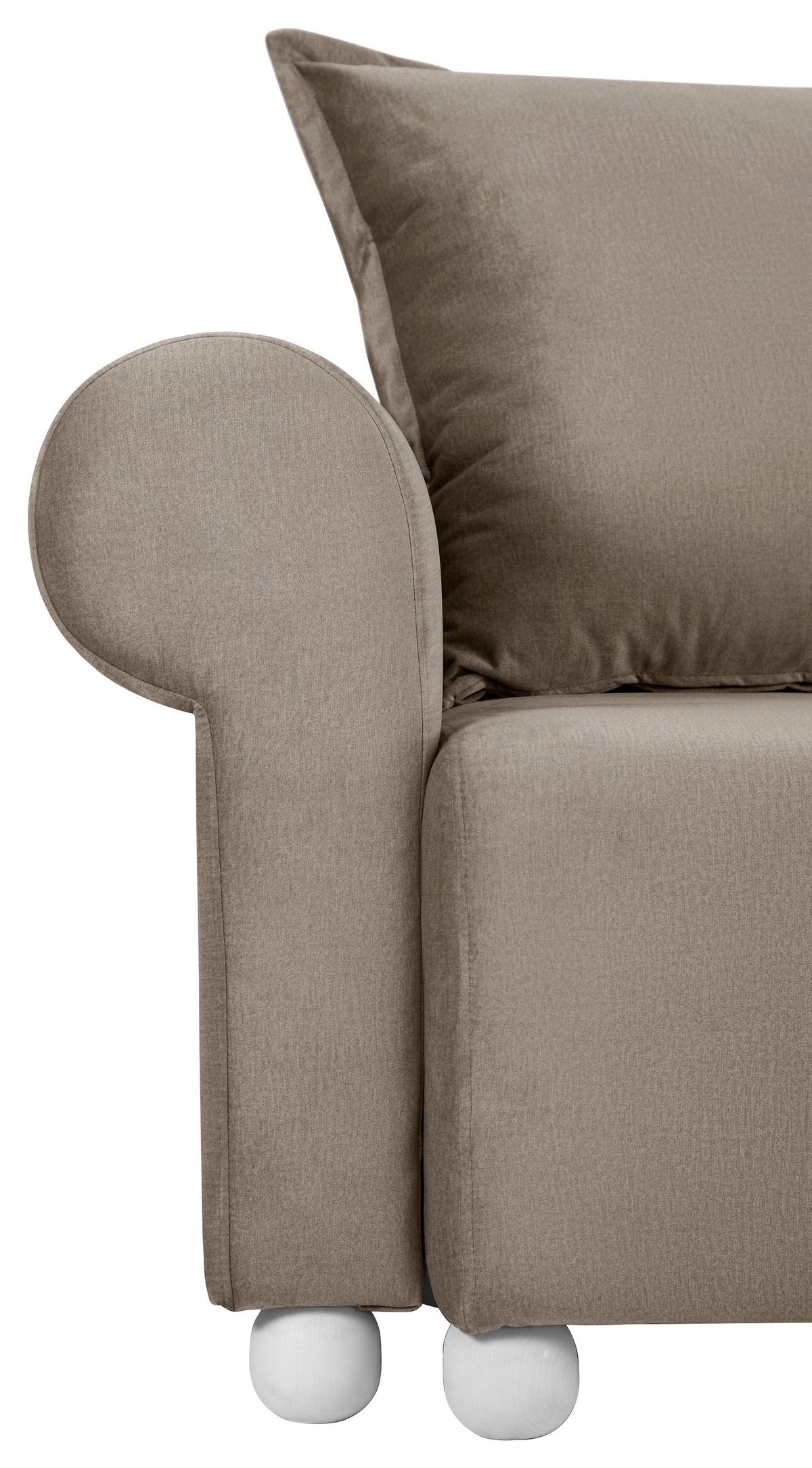 Velika Zofa Stilla, Rjava - rjava, Romantika (252/85/101cm) - Mömax