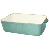 Auflaufform Treviso M in Hellblau - Hellblau, Modern, Keramik (30/19/8cm) - Premium Living