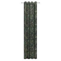 ZASŁONA NA PRZELOTKACH DJUNGEL - zielony/czarny, Design, tkanina (132/245cm) - Esposa