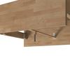 BETT WILMA - Wildeiche, MODERN, Holz (180/200cm) - Bessagi Home