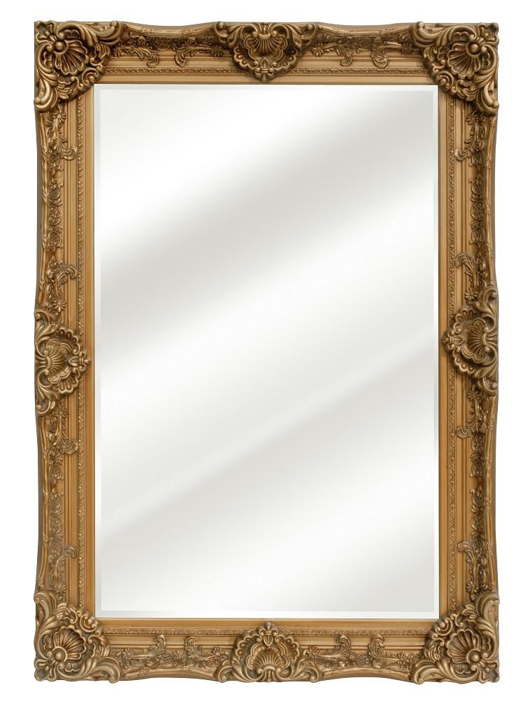 Wandspiegel Schönbrunn in Goldfarben - Goldfarben, Lifestyle, Glas/Holz (80/110/7,5cm) - Mömax
