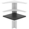 Kotni Element Za Klop Esal, Bela - bela, Moderno, leseni material (43/78/43cm) - MID.YOU