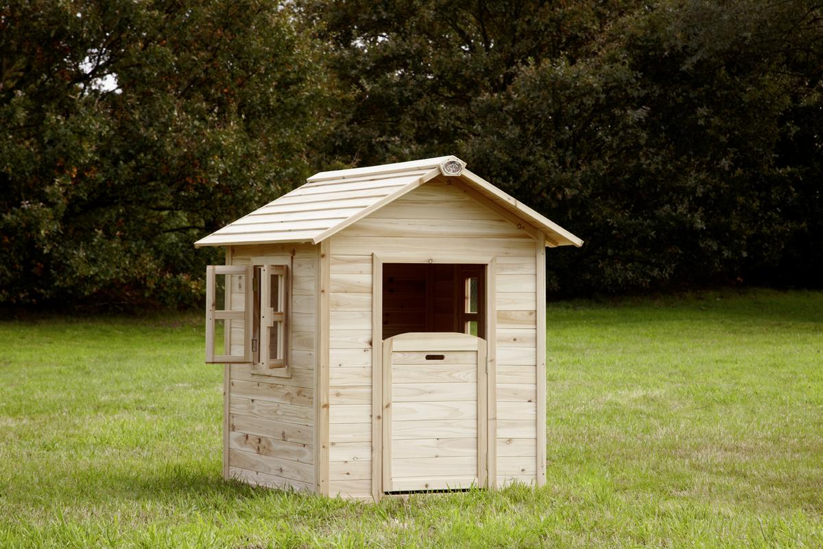 Spielhaus Sunny Noa - Naturfarben, Basics, Holz (94/133/102cm) - Ambia Garden