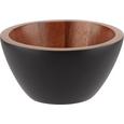 Schüssel Ursi in Schwarz/akazie - Schwarz/Akaziefarben, MODERN, Holz (12/6cm) - PREMIUM LIVING