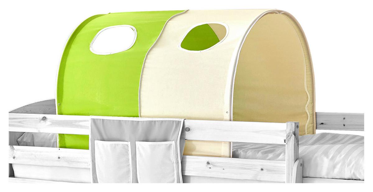 Tunnelset "Tunnelset", grün/beige - Beige/Grün, KONVENTIONELL, Textil/Metall (100/73/87cm) - MID.YOU