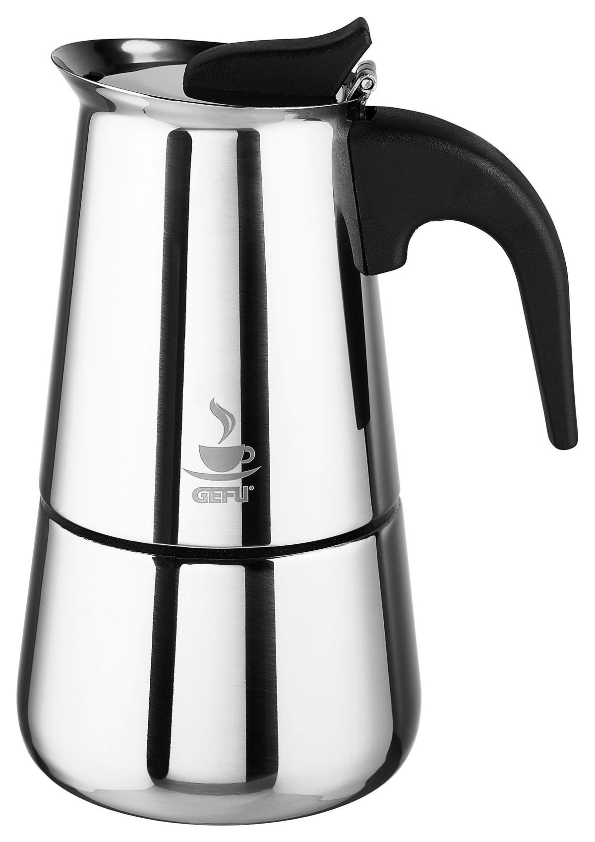 KAWIARKA DO ESPRESSO 16140 - kolor srebrny, Basics, metal (8,0/15,0cm) - Gefu