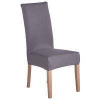 POKROWIEC NA KRZESŁO ROM - antracytowy, Design, tkanina (40/45/65cm) - Novel