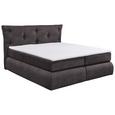 Boxspringbett in Braun ca. 180x200 cm inkl. Topper - Schlammfarben, KONVENTIONELL, Holzwerkstoff/Kunststoff (180/200cm) - Livetastic Boxspringbett in Braun ca. 180x200 cm inkl. Topper - Schlammfarben, KONVENTIONELL, Holzwerkstoff/Kunststoff (180/200cm) - Livetastic