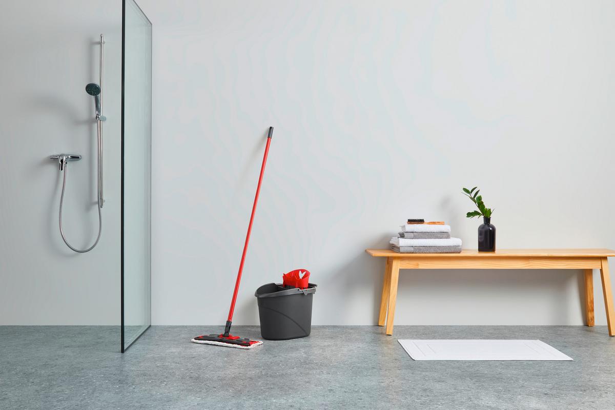 Reinigungsset Ultramax Rot/Schwarz, 3-teilig - Rot/Schwarz, KONVENTIONELL, Kunststoff (40cm) - Vileda