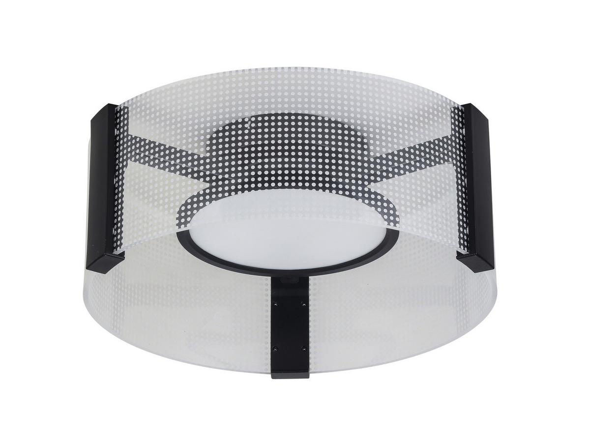 LAMPA SUFITOWA LED ALEX - biały/przezroczysty, Design, tworzywo sztuczne/metal (40/16.5cm) - Novel