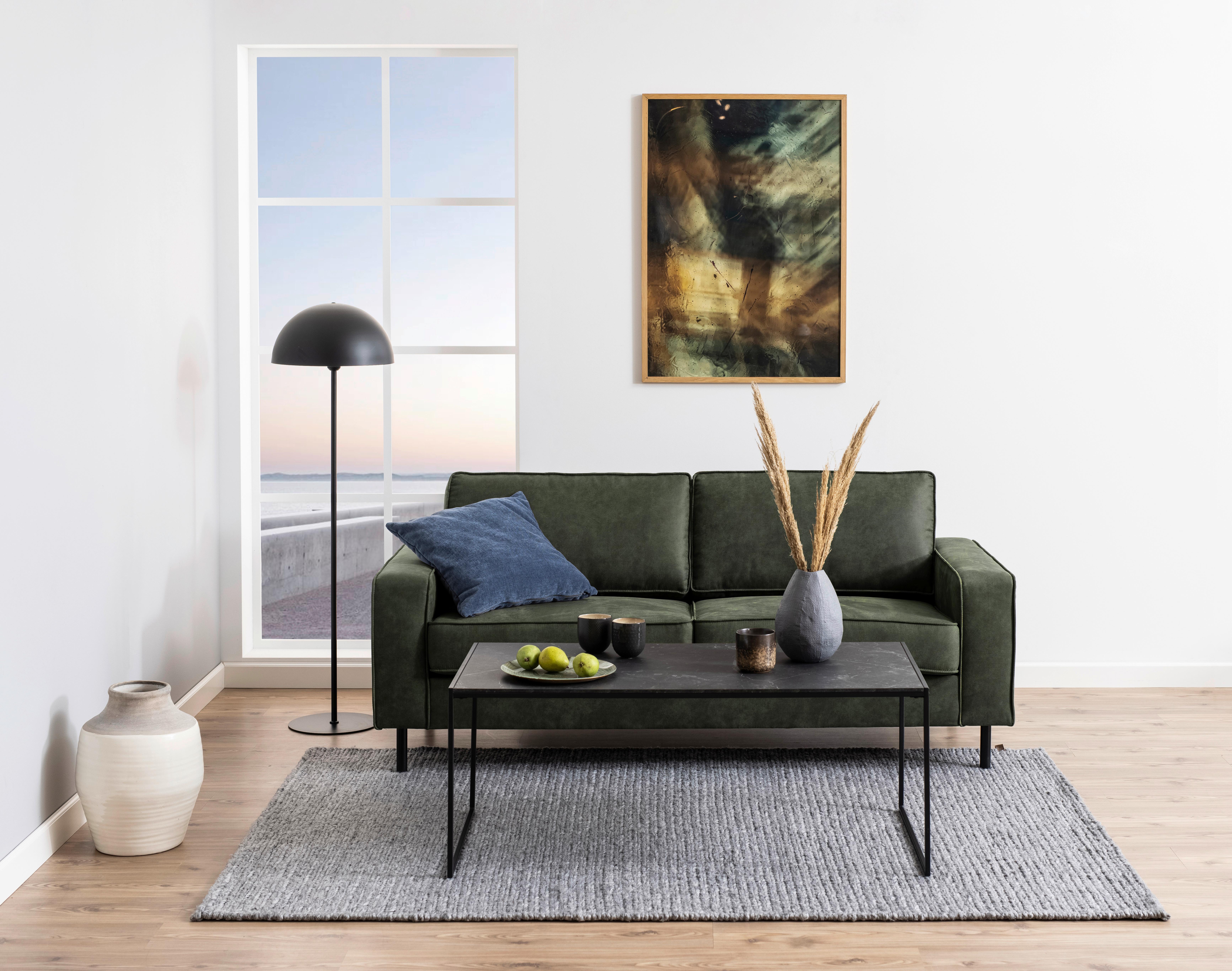STOLIK KAWOWY INFINITY - czarny, Konventionell, materiał drewnopochodny/metal (120/60/48cm) - MID.YOU